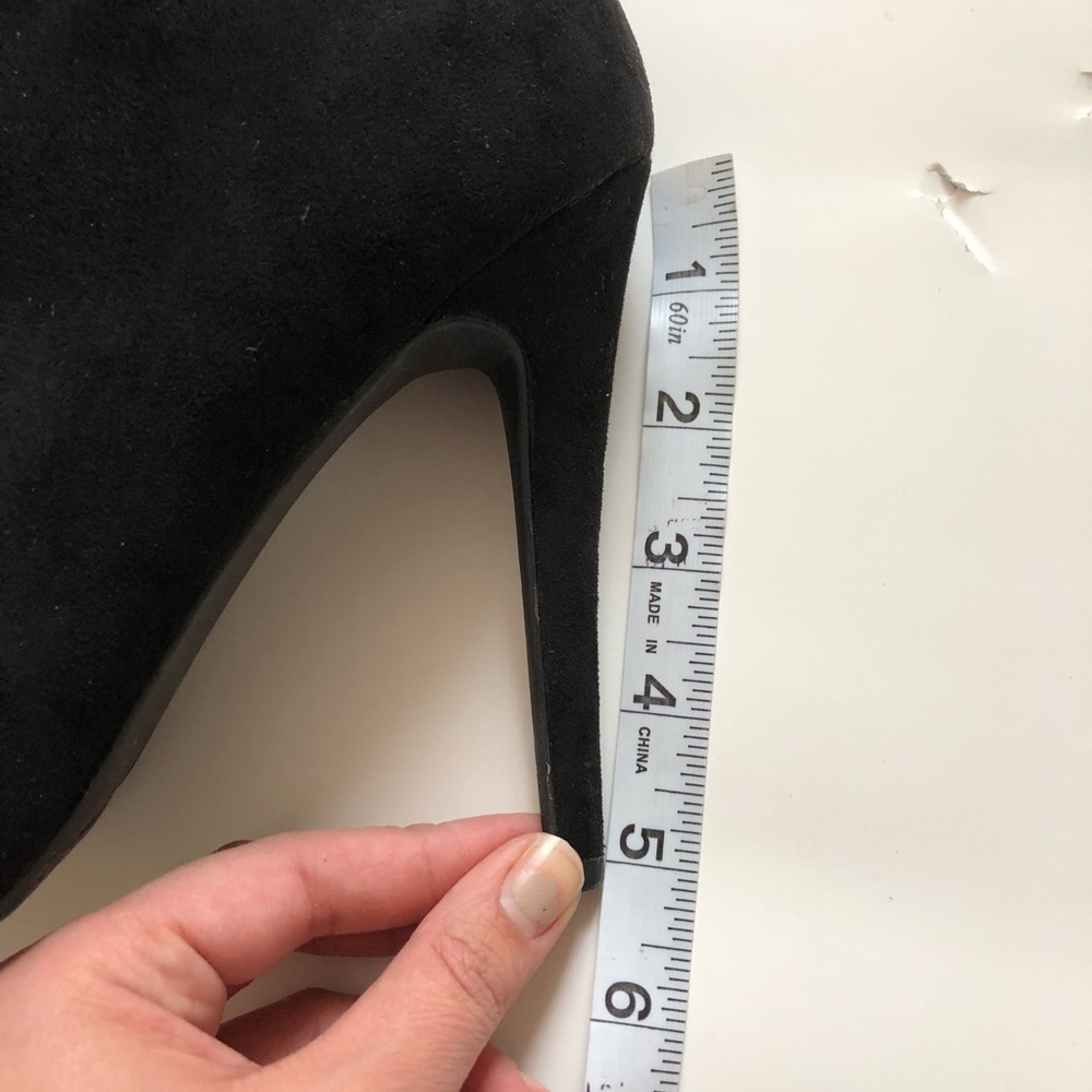 Open Toe Booties with Gold Detail - Picture 8 of 8